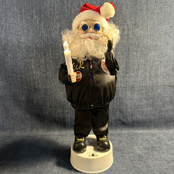 Telco Motionettes of Christmas Cool Nick Santa Claus Lights Sound And Motion - Picture 3 of 16